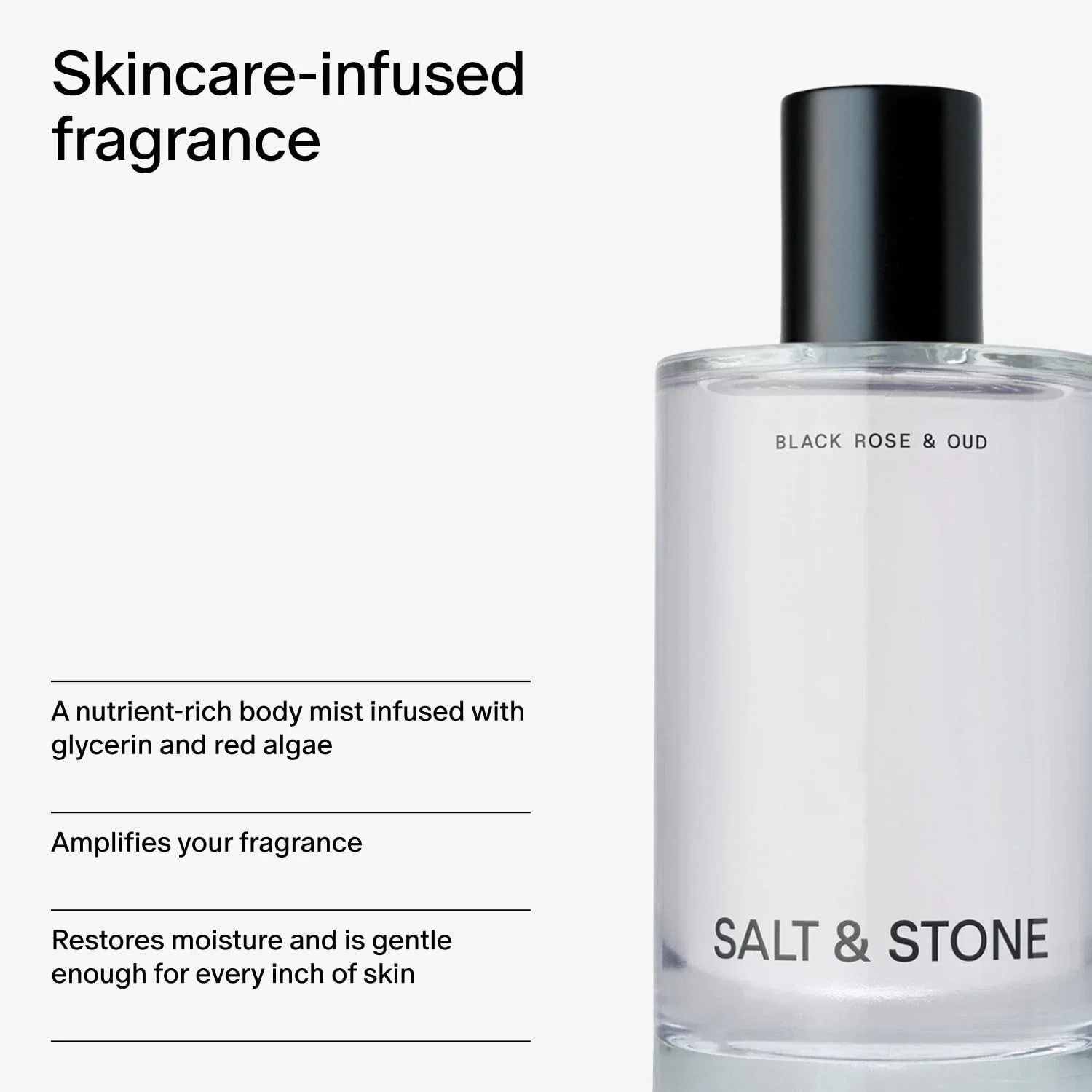 SALT & STONE Black Rose & Oud  - огляд і ціна Fragrance Long Lasting Perfume
