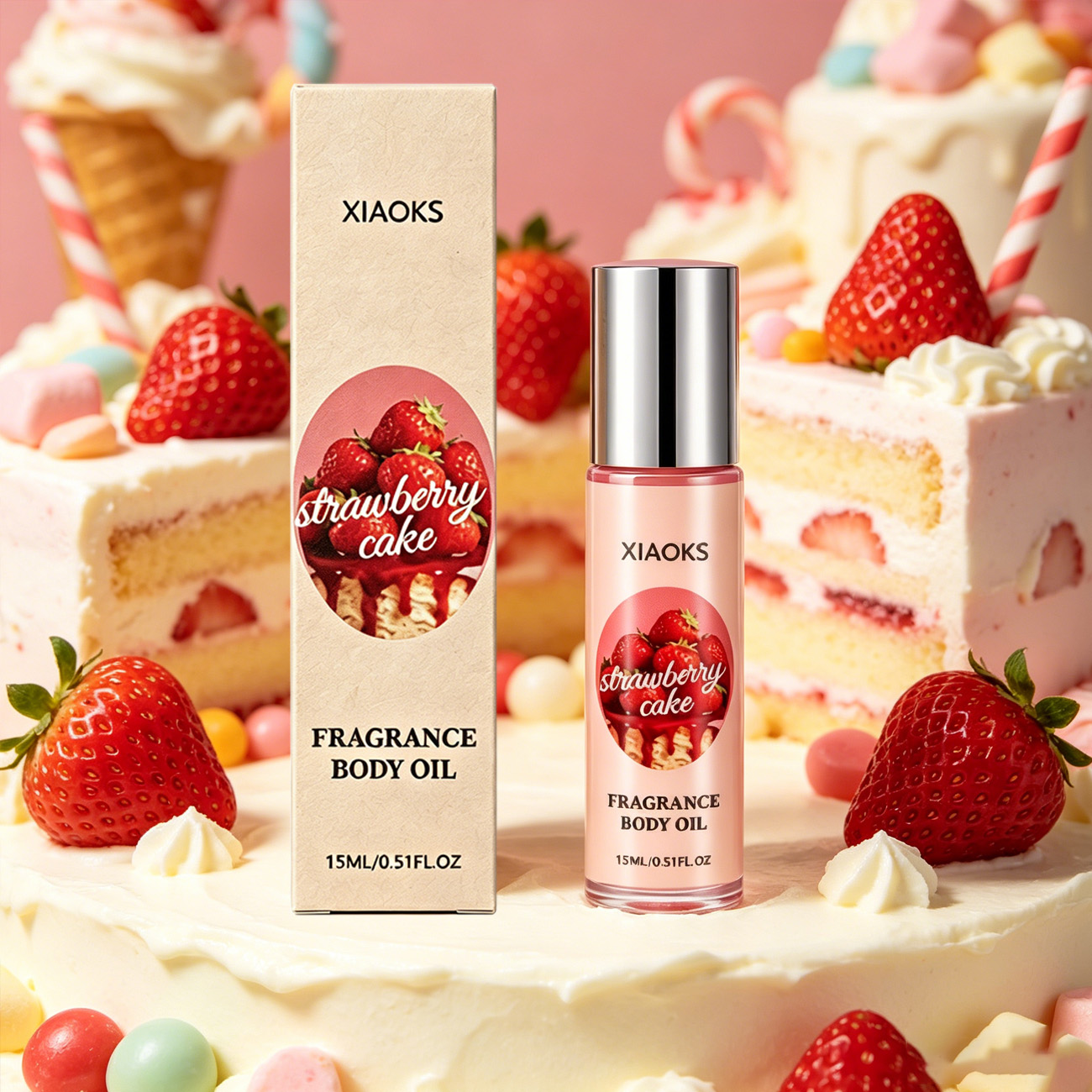 1 Bottle of Strawberry Cake Sw - огляд і ціна Perfume Smell Fragrance